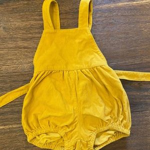 Wild Wawa mustard romper